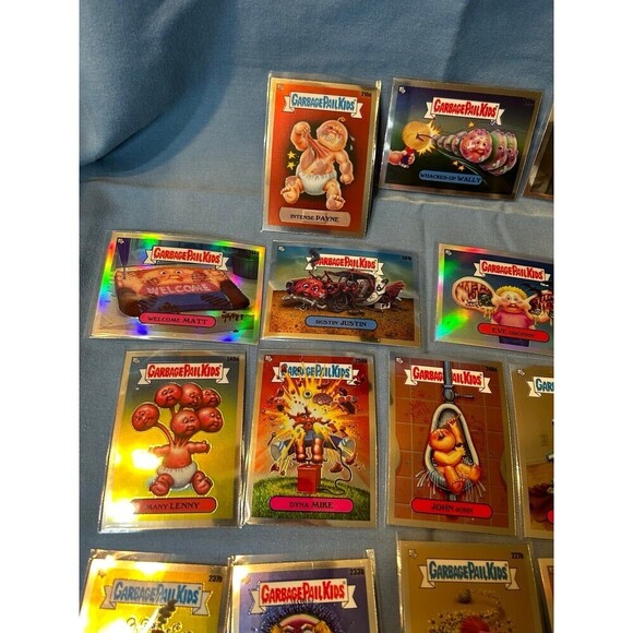 2022 Topps Chrome Garbage Pail Kids Complete Puzzle lot of 22 - Picture 2 of 8